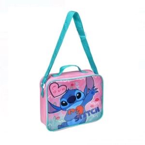 Set de masa model Lilo & Stitch, geanta izoterma, sticla apa si caserola - Img 2