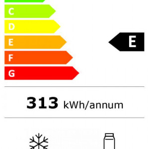 Side by side Heinner HSBS-HM532NFGBKE++, Full No Frost, compresor Inverter, clasa energetica E, display touch, control electronic, capacitate totala 532L - Img 6