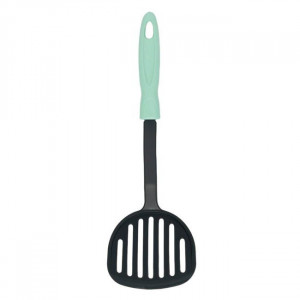 Spatula perforata pentru servit din plastic, dimensiune 32 x 10 cm