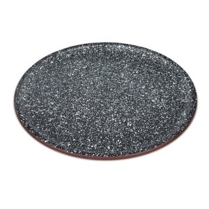 Tava pizza otel carbon, dimensiune 32x1.1 cm, doua straturi, acoperire marmura ceramica, Blaumann BL-3893 - Img 2