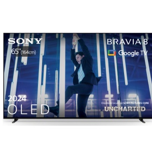 Televizor Sony BRAVIA 8 OLED 65XR80, 164 cm, Smart Google TV, 4K Ultra HD, 100 Hz, Clasa E (Model 2024)