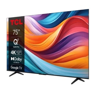 Televizor TCL QLED 75T7B, 189 cm, Smart Google TV, 4K Ultra HD, Clasa F - Img 3