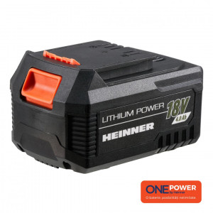 Acumulator Heinner HR-LAC002, 18V(Li-ion) 4.0Ah, compatibil cu toate sculele din gama One Power by Heinner - Img 3