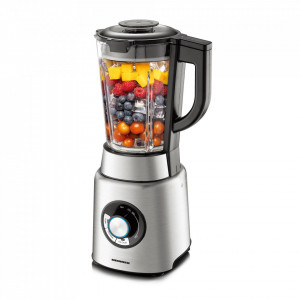 Blender Heinner HBL-1200XMC, 1200 W, 20.000 rpm, 6 lame, zdrobire gheata, Inox - Img 3