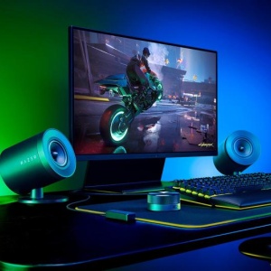 Boxe gaming, Razer Nommo V2 Pro RZ05-04740100-R3G1, Difuzor 2.1, USB, Bluetooth, RGB, Negru - Img 7