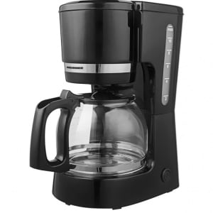 Cafetiera Heinner HCM-800BK, filtru detasabil si lavabil, capacitate 1.5 L, anti-picurare