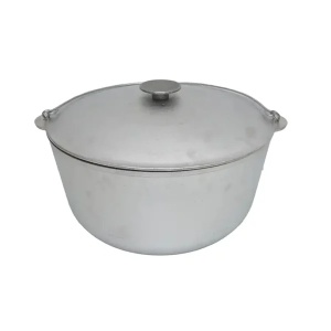 Ceaun cu capac si toarta din aluminiu, capacitate 25 l - Img 3