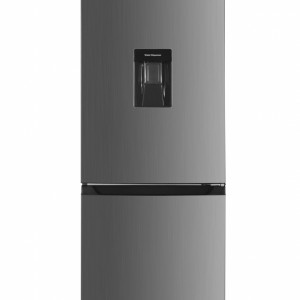 Combina frigorifica Heinner HCNF-HM291XWDF+, 291 l, No Frost, Dozator de apa, Lumina LED, Control electronic, Clasa F, H 186 cm, Inox - Img 2