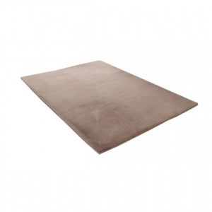 Covor shaggy soft blanita 50 x 90 cm, Maro, FRUG90-BRW - Img 3