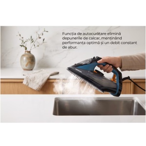 Fier de calcat Heinner CeramiSoft HSI-A2400BLBK, 2000-2400W, Calcare uscata/pulverizare/jet abur - Img 7
