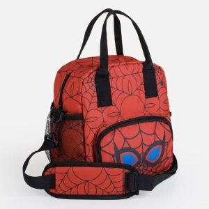 Geanta termica pentru copii, dimensiune 21x14x27 cm, capacitate 9 l, model Spider-Man