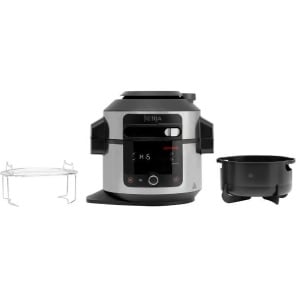 Multicooker 11 in 1 Ninja OL550EU, 1460W, 6l, 11 programe, Negru/Argintiu - Img 3