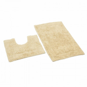 Set 2 covorase de baie Heinner, Material 100% Bumbac