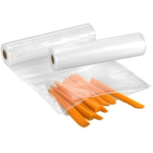 Set 2 role de pungi pentru vidat alimente, dimensiune 28x500 cm, fabricat in Romania - Img 2