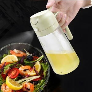 Sticla 2 in 1 cu scurgere sau pulverizare pentru ulei, capacitate 470 ml - Img 3