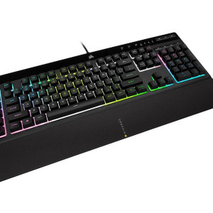 Tastatura gaming Corsair K55 PRO XT, iluminare RGB, butoane dedicate macro si multimedia, Negru - Img 2