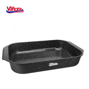 Tava inalta aluminiu turnat, 39.5x26 cm, Vanora Home Classic - Img 3