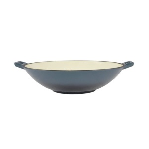 Tigaie Wok din fonta emailata, 37x10 cm, 5.6 L