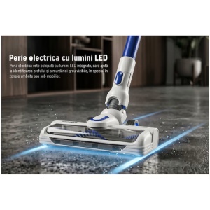 Aspirator vertical Heinner FastClean 140 HSVC-PDC140BL, Utilizare dubla: aspirare de mana sau verticala - Img 6