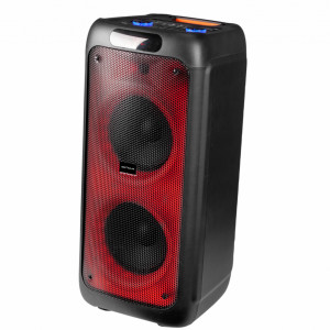 Boxa portabila Serioux PartyBoom 100W, Bluetooth 5.0, Microfon wireless, functie TWS, Negru - Img 2