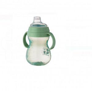 Cana cu Cioc & Manere de Plastic, Verde Menta, 300 ml, Kikka Boo - Img 3