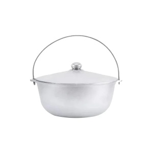 Ceaun cu capac si toarta din aluminiu, capacitate 25 l - Img 4