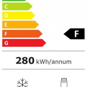 Combina frigorifica Heinner HC-V286SWDF+, 286 l, Clasa F, Dozator apa, Less frost, H 180 cm, Argintiu - Img 3