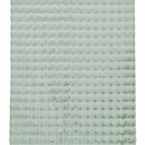 Covor cu blanita tip iepure PAOPAO, 80x150 cm, Grey - Img 2