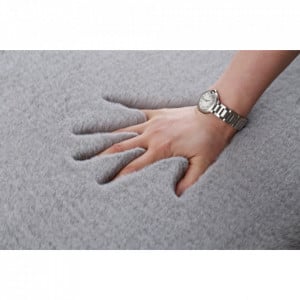 Covor shaggy soft blanita 50 x 90 cm, Gri FRUG90-GRI - Img 2