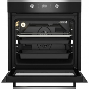 Cuptor incorporabil Beko BIM15300XPS, Electric, Autocuratare pirolitica, 71 l, Clasa A+, Grill, 3D Cooking, Inox - Img 3