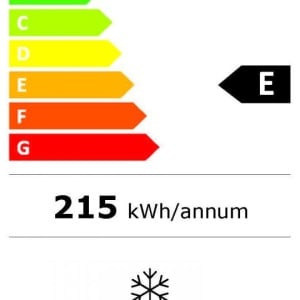 Lada frigorifica Heinner HCF-HS248EE++, 248 l, Clasa E, Control electronic, Display, Lumina LED, Alb - Img 3