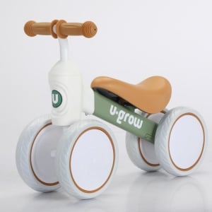 Mini bicicleta cu 4 roti U-Grow, verde