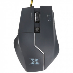 Mouse gaming Serioux X-MS-Egon, Senzor Laser, 8200 DPI, USB, Negru - Img 1