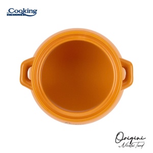 Oala ceramica cu capac, acoperire ceramica, dimensiune 12 x 11 cm, capacitate 2 L, Origini Chef Nicolai Tand - Img 6