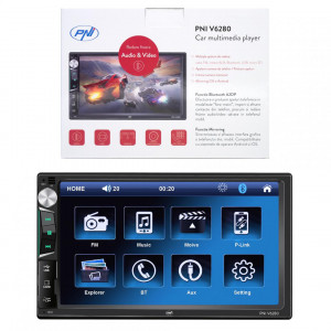 PNI 2DIN 7" MEDIA PLAYER AUTO V6280