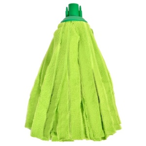 Rezerva din microfibre pentru mop, foarte absorbanta, Verde