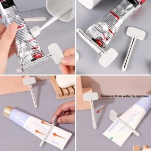 Set 2 cheite din plastic pentru stors tuburi - Img 2