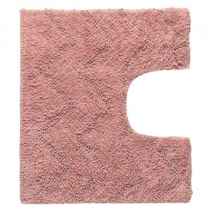 Set 2 Covorase pentru Baie din Bumbac, Dusty Pink - Img 3