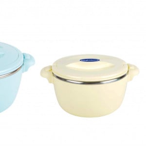 Set 3 caserole termice Cooking by Heinner, Nova, 2 - 4 - 6 L, Blue - Img 3