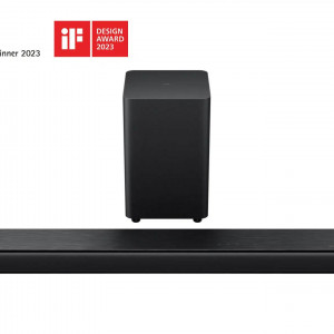 Soundbar TCL S643WE, 3.1, 240W, Bluetooth 5.3, Virtual X, Dolby, DTS, Subwoofer Wireless, Negru - Img 2