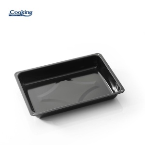 Tava emailata pentru cuptor, dimensiune 37x26x4.5 cm, Heinner HR-NR-D37