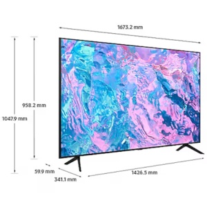 Televizor SAMSUNG LED 75CU7172, 189 cm, Smart, 4K Ultra HD, Clasa F (Model 2023) - Img 8