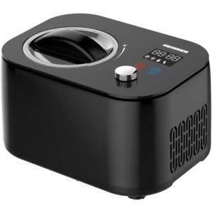 Aparat de facut inghetata Heinner IceDelight HICM-DW14BK, 100 W, Capacitate: 1 l, Control tactil si buton rotativ, Compresor incorporat
