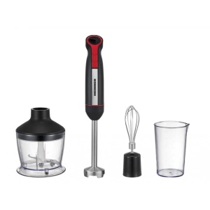 Blender de mana HEINNER HHB-DC1200BKRD, 1200W, viteza variabila + Turbo