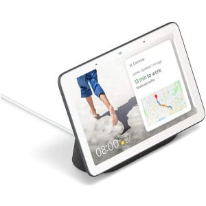 Boxa inteligenta Google Nest Hub Max, HD touchscreen 10", Camera wide 6.5 MP, Difuzoare stereo, Wi-Fi, Negru - Img 2