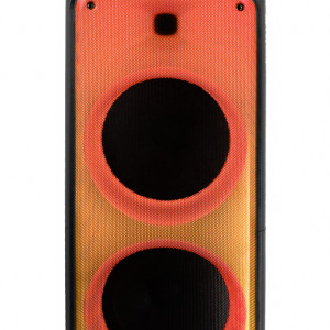 Boxa portabila activa Akai Party Speaker 1010, 100 W, Bluetooth, USB, microfon, telecomanda, Negru - Img 4
