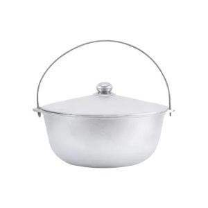 Ceaun cu capac si toarta din aluminiu, capacitate 25 l - Img 5
