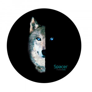 Covor Spacer pentru scaun, model wolf