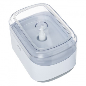 Dispenser de bucatarie pentru detergent, suport pentru burete, baza antiaderenta, burete inclus, dimensiune 14 x 10 x 8 cm - Img 2