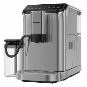 Espressor automat Heinner Genesis HEMA-D20DGREY, 20 bari, rasnita inclusa, 1350W, rezervor 1.5L